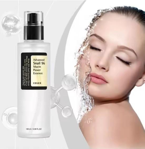 Snail 96 Mucin Power Essence 100 Ml (Pack of 2). Hydrating Face Serum for Glowing Skin | Korean Skincare for Men & Women (100 ml)