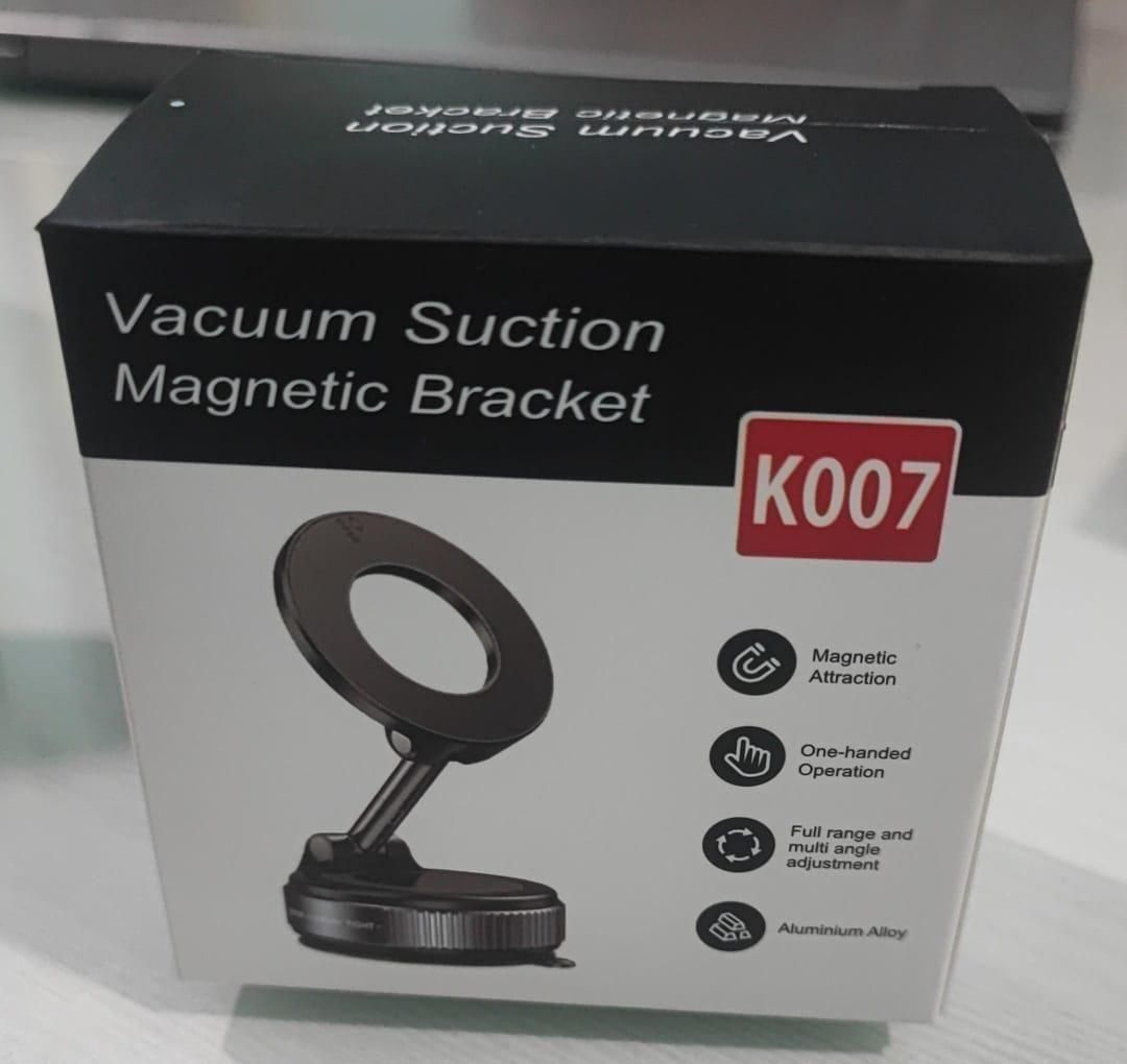 Vacuum Suction Magnetic Bracket. Outlouders 360° Magnetic Car Phone Holder | Universal Sticky Dashboard Mount | Hands-Free Mobile Stand for All Phones