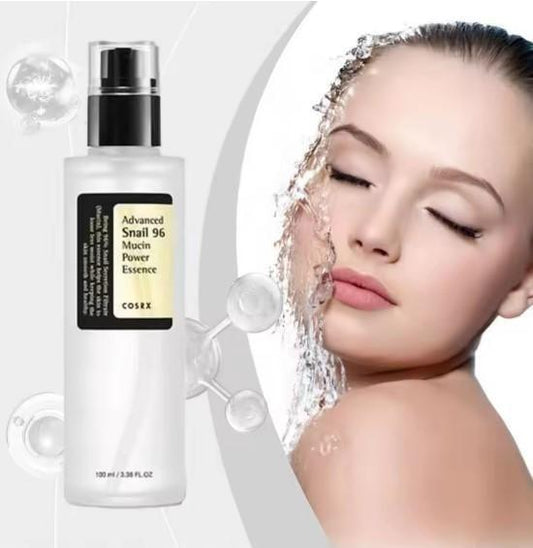 Snail 96 Mucin Power Essence 100 Ml (Pack of 2). Hydrating Face Serum for Glowing Skin | Korean Skincare for Men & Women  (100 ml)